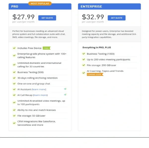 Intermedia Prices
